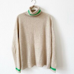 Jumper 1234 100% Cashmere Turtleneck Size 3 US Medium Luxury Neutral